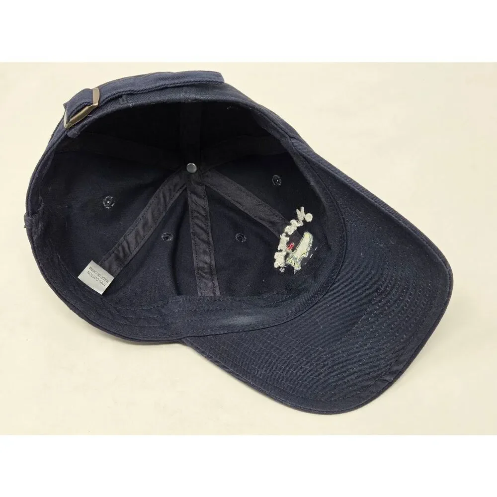 MASTERS GOLF 2010 HAT AUGUSTA NATIONAL NAVY BLUE AMERICAN NEEDLE STRAP CAP